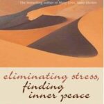 Eliminating Stress, Finding Inner Peace (Eliminar l'estrès, buscar la pau interior). Portada. Anglès.