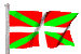 Bandera basca animada.