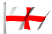 Bandera inglesa animada.