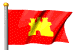 Animated Castilian flag.
