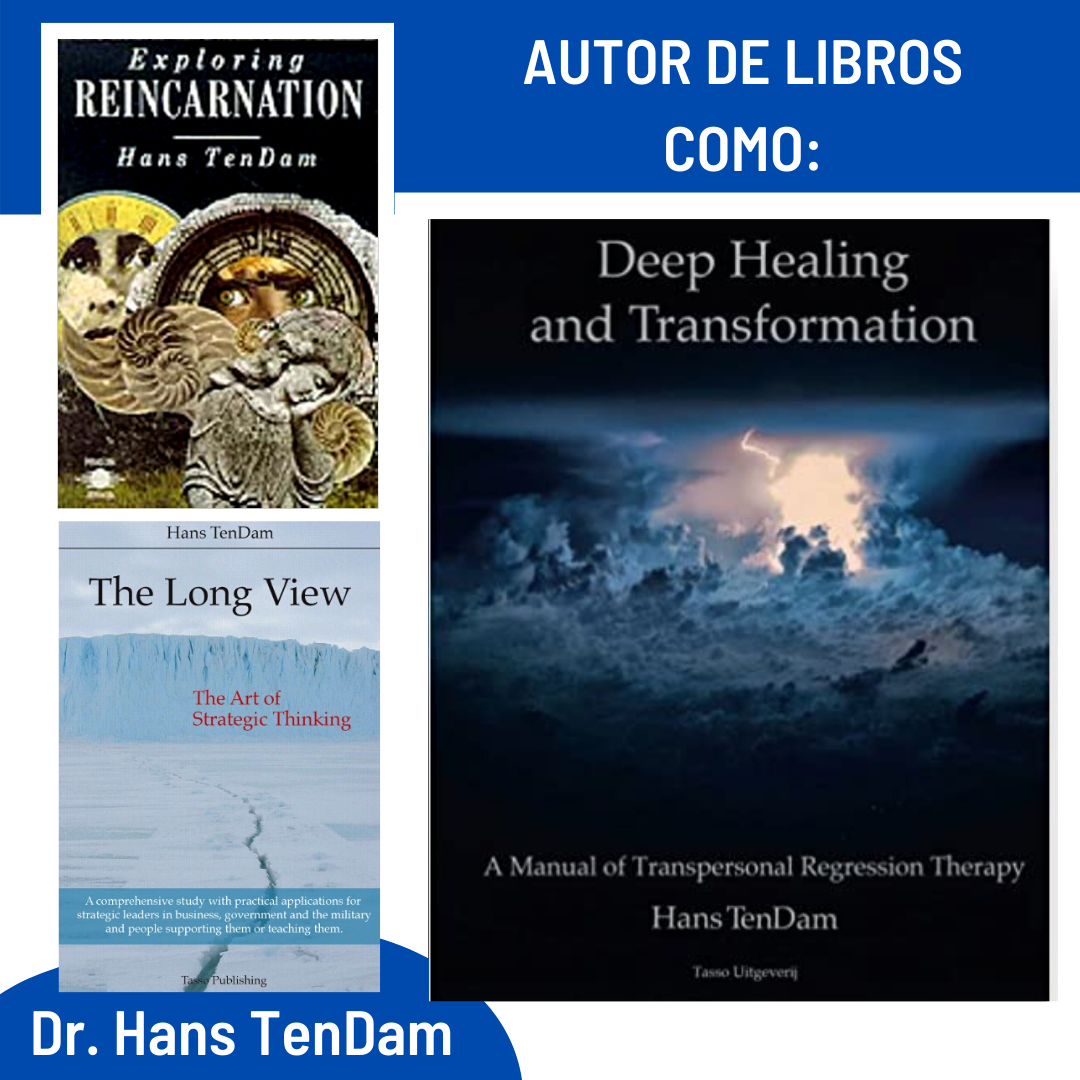 Doctor Ham TenDam, autor de llibres com: «Deep Healing and Transformation», «Exploring Reincarnation», «The Long View».